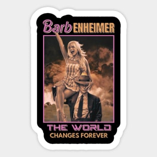 Barbenheimer 2023 Sticker